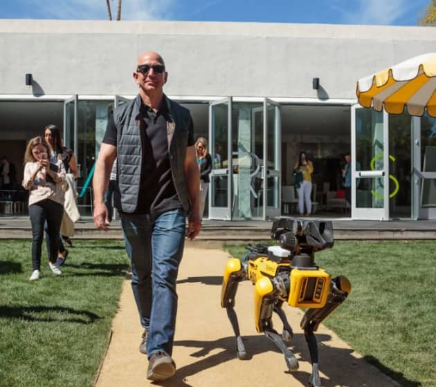Jeff Bezos MARS dog