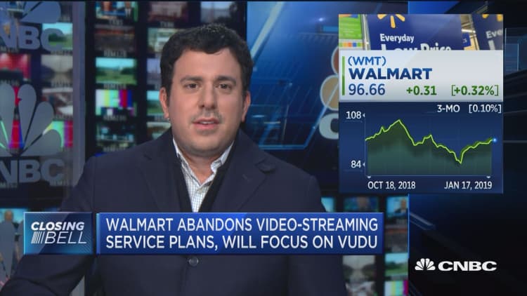 Walmart abandons plans to develop video streaming service