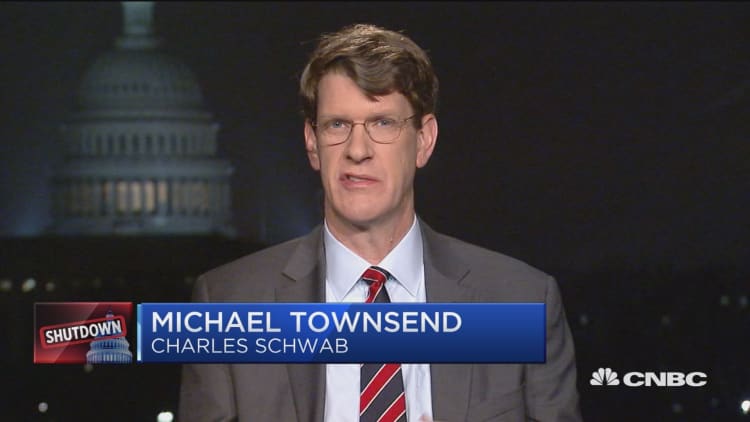 Michael Townsend talks the economic impact of the shutdown