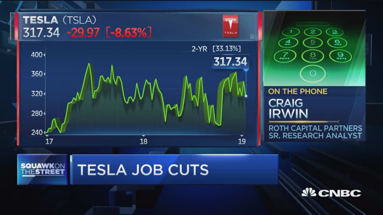 Tesla job cuts should have been anticipated, says analyst