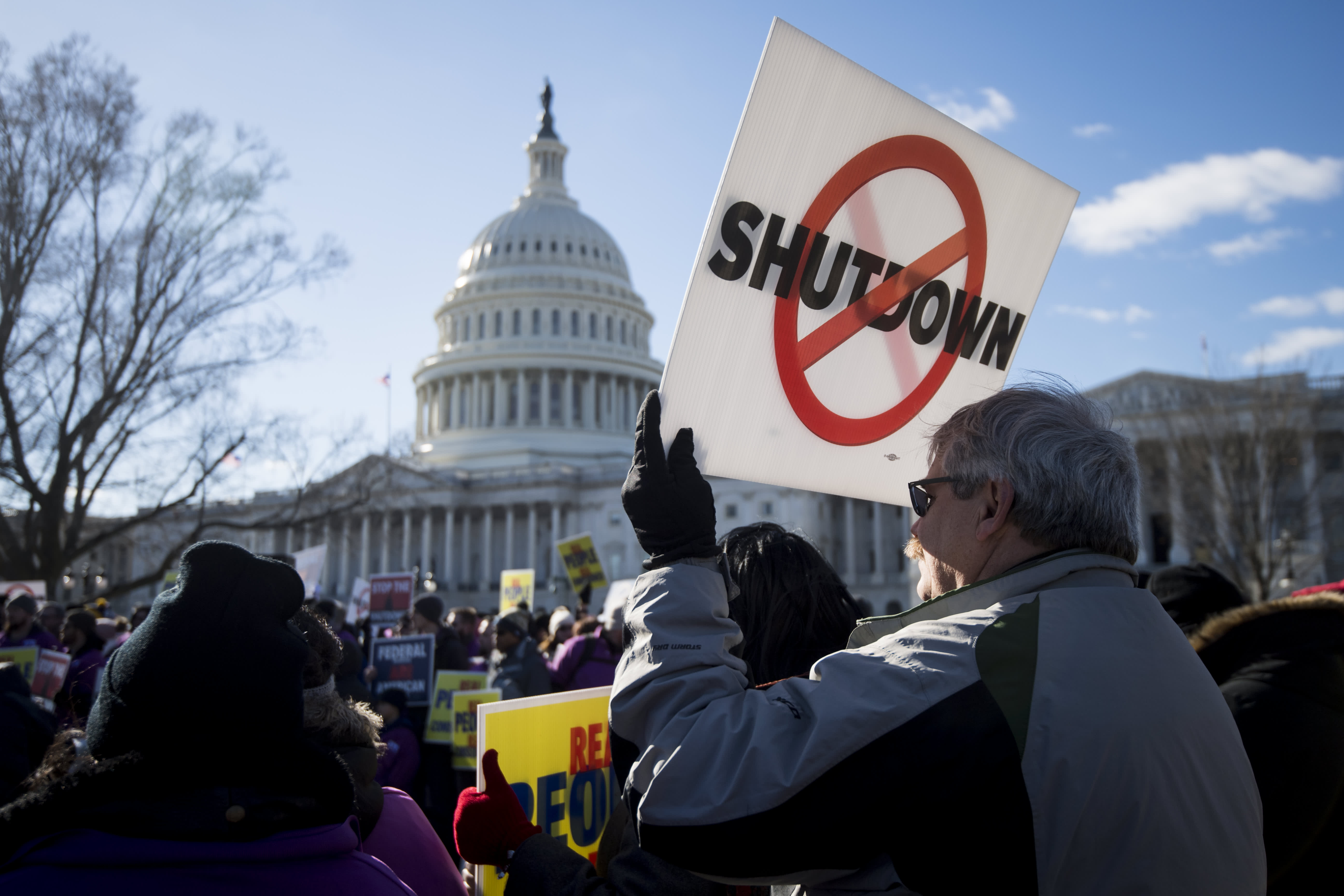 The government shutdown faces mounting lawsuits, including over 'involuntary servitude'