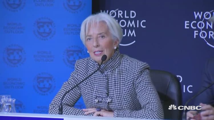 Address vulnerabilities and be ready for slowdown, IMF’s Lagarde urges