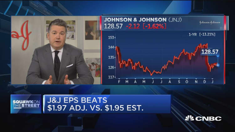 Johnson & Johnson CFO breaks down earnings, talc powder controversy