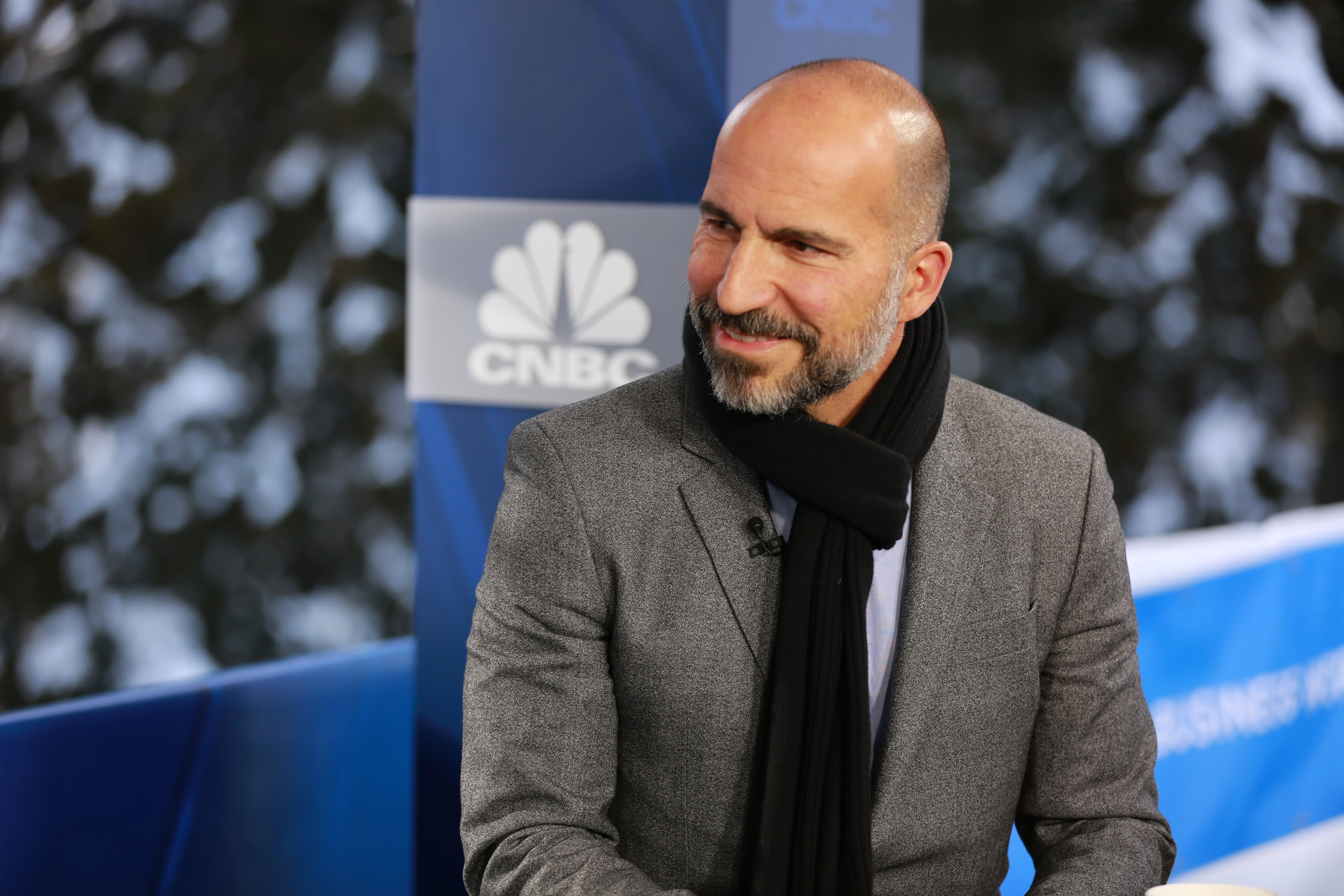 The Uber CEO says the company could go into cannabis delivery