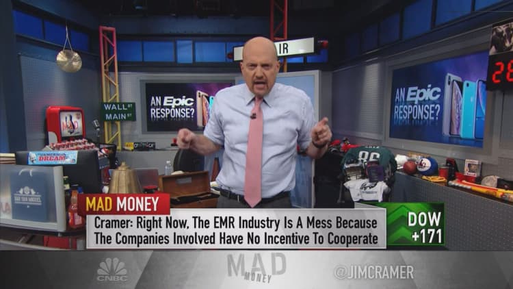 Cramer: If Apple doesn't buy Epic Systems, here's what it could do instead