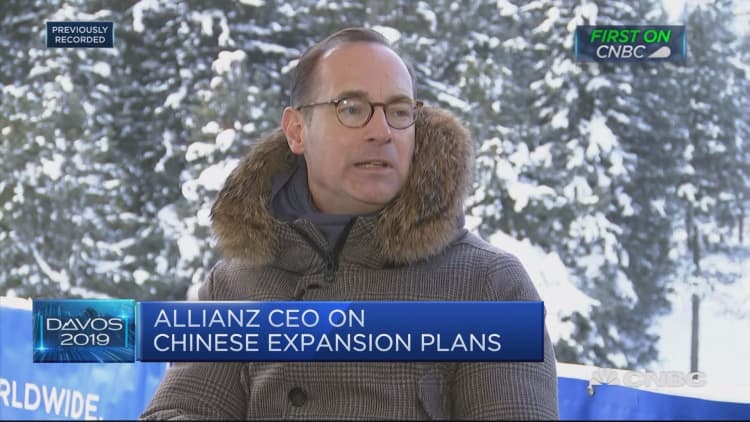 Allianz CEO: World has higher debt levels today than before the crisis