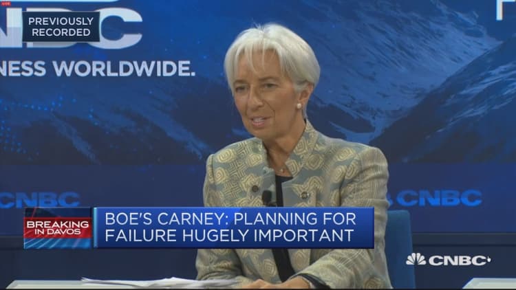 Fintech is going to shake the system, Christine Lagarde says