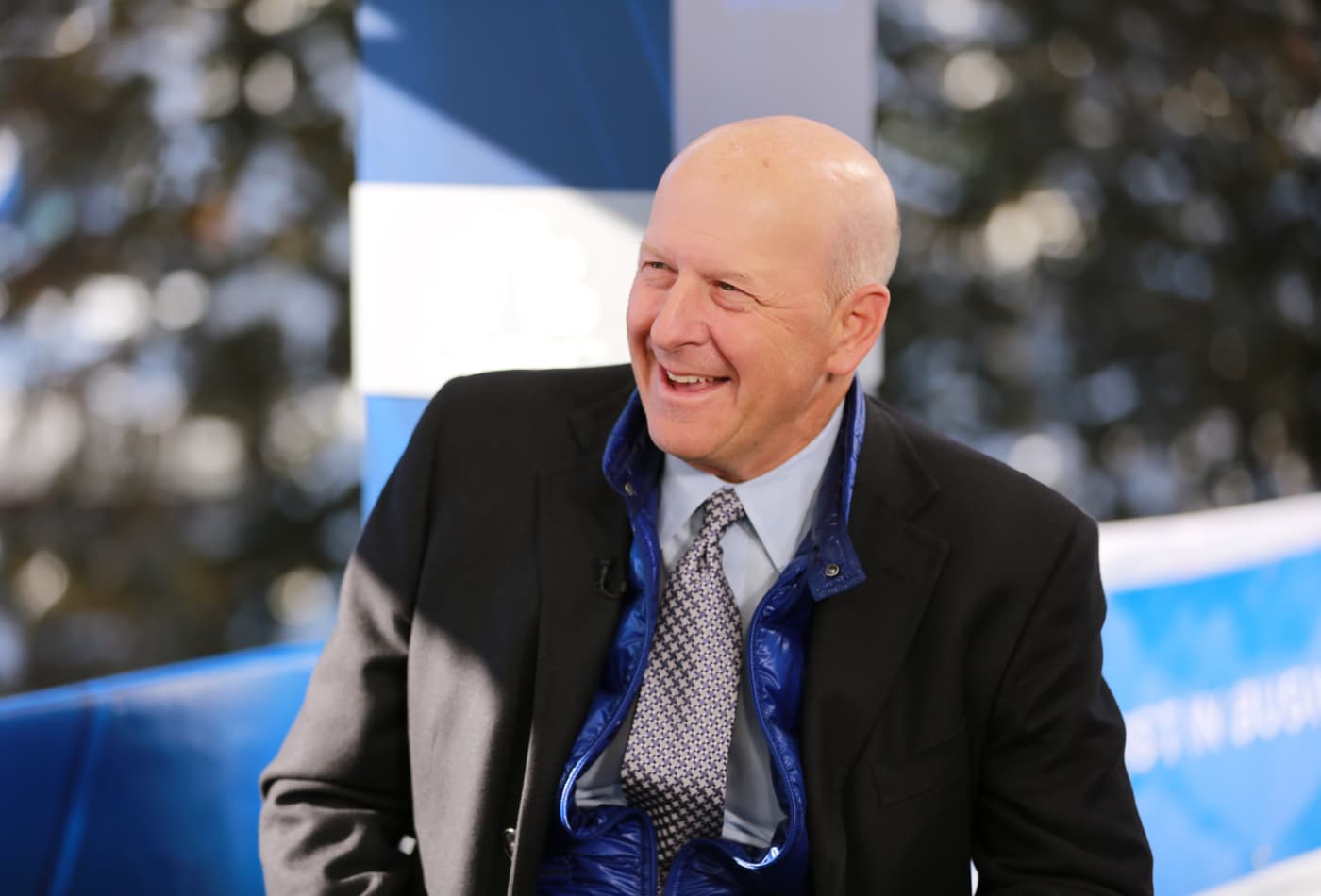 Goldman Sachs CEO: The US economy 'is chugging along pretty well'