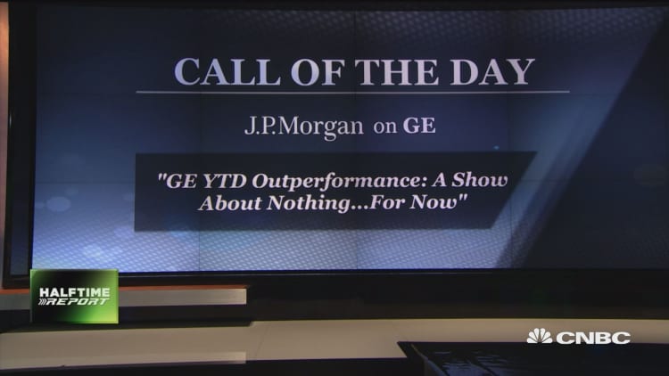 JPMorgan on GE: A show about nothing...for now