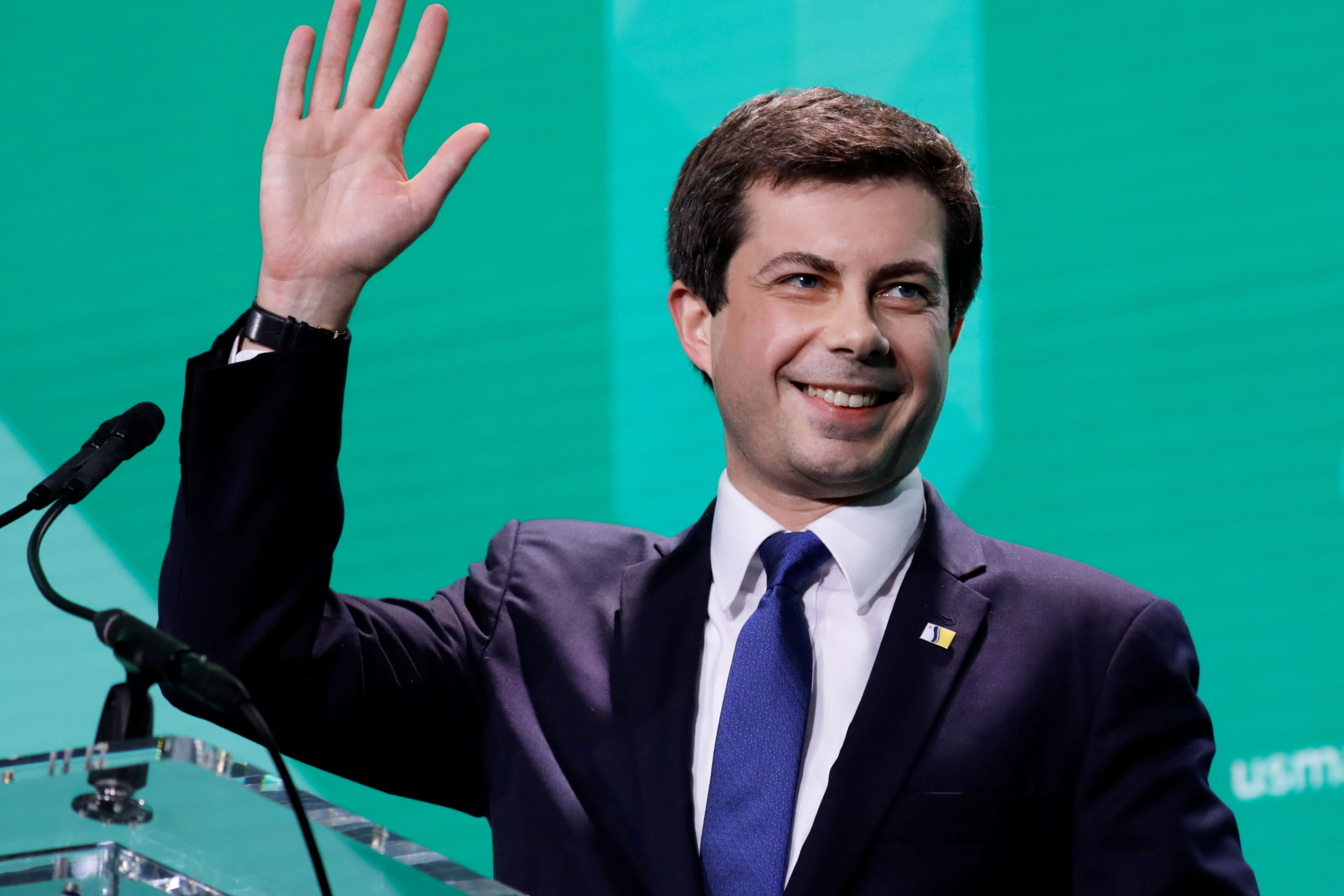 Buttigieg is a gay veteran who wants to take on Trump in 2020