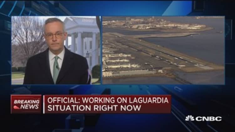Official: Trump administration working on LaGuardia ground stop