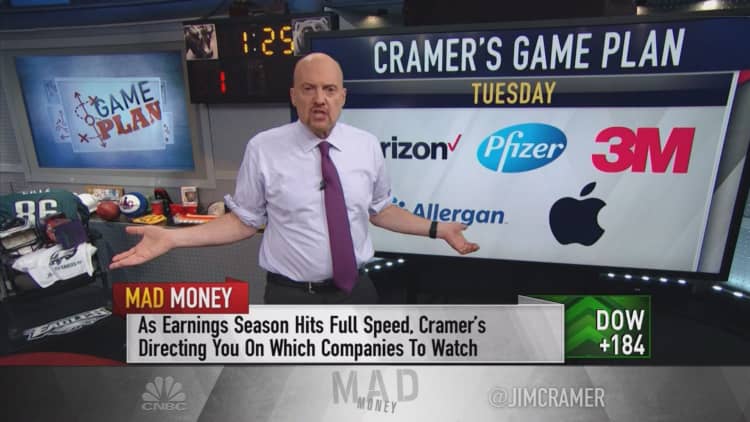 Cramer's game plan: We may be coming in 'too hot' to the busiest week of the year