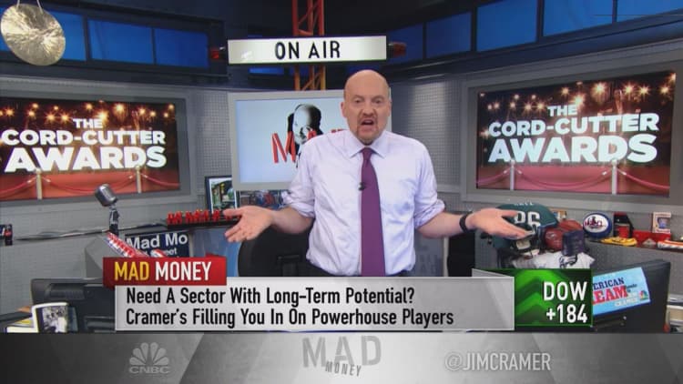 Cramer's favorite ways to invest in the rise of streaming services