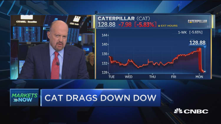 Cramer: There are better stocks than Caterpillar