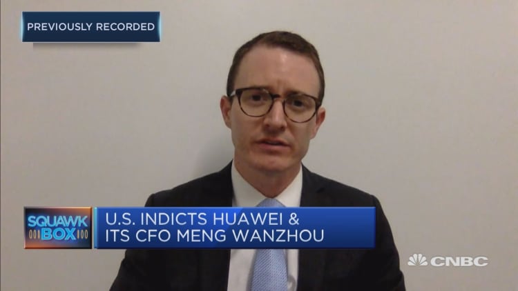 Discussing the US charges against Huawei