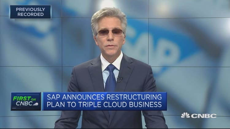 SAP restructuring after a ‘huge’ 2018, CEO says