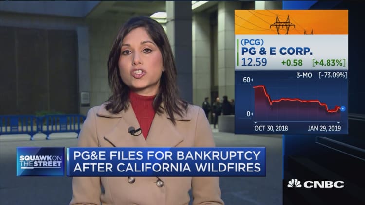 PG&E files for bankruptcy, asks for $5.5 billion in DIP financing