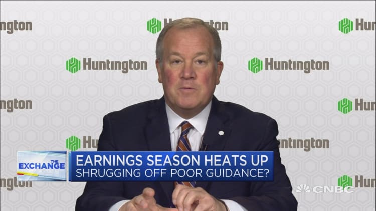 No earnings recession, says Huntington Private Bank CIO