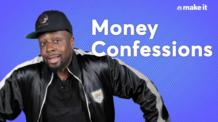 Rapper Wyclef Jean's money confessions
