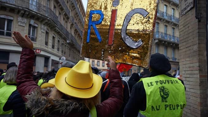 Premium: Act 11 Of The Yellow Vest Mobilization In Toulouse