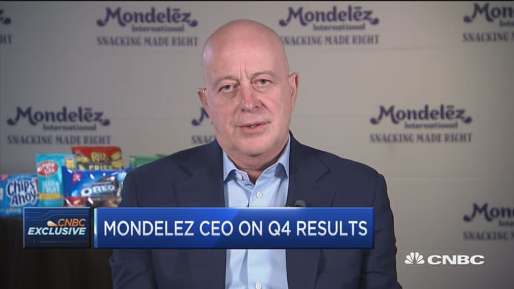 Mondelez CEO: Prices may increase a little to match growing commodities cost