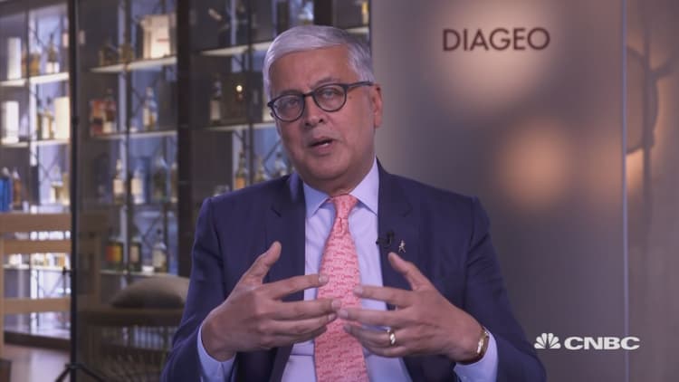 Watch CNBC's full interview with Diageo CEO Ivan Menezes