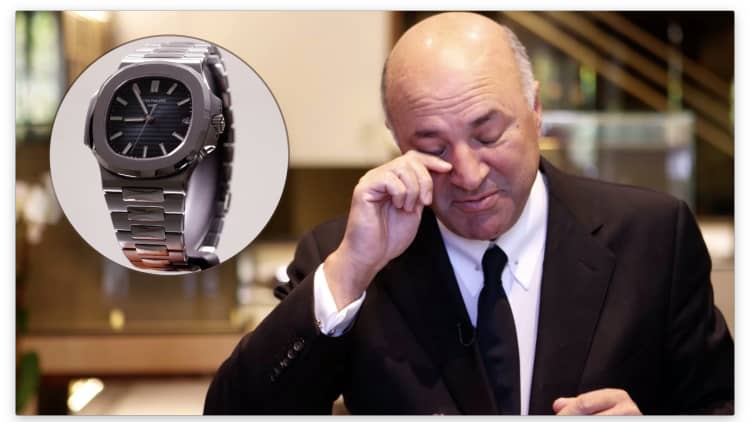 Check out the watch that made Mr. Wonderful cry