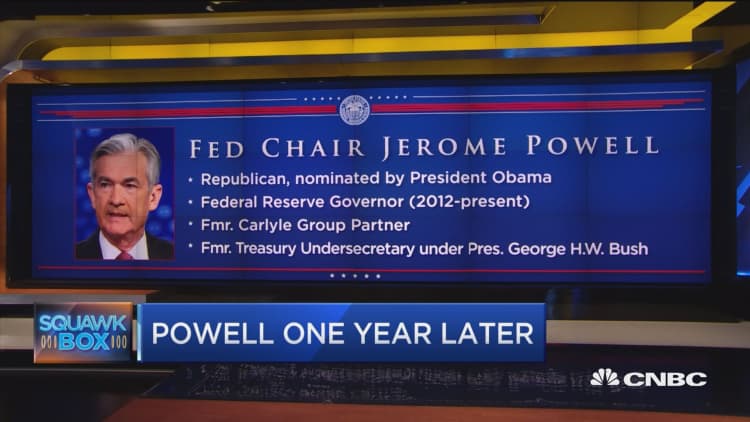 Here's how Fed Chair Jerome Powell is doing one year into the job