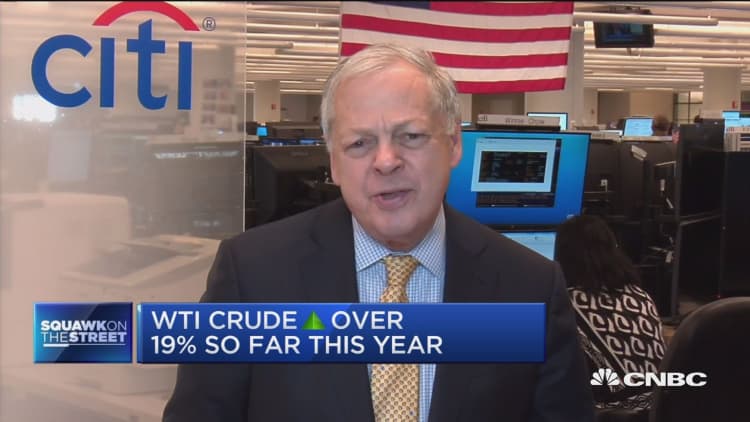 Oil expert: We're factoring in equal or higher prices through the end of 2019