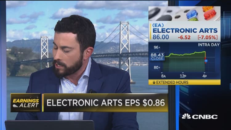 Electronic Arts misses earnings benchmark