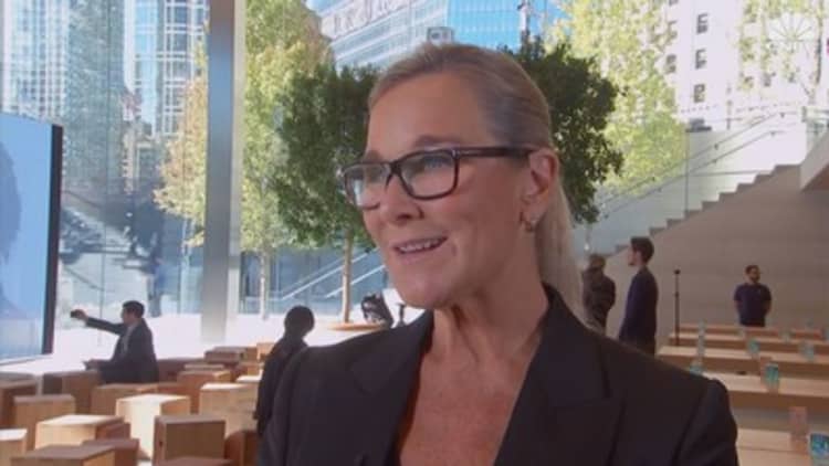 CNBC’s 2017 conversation with outgoing Apple retail chief Angela Ahrendts