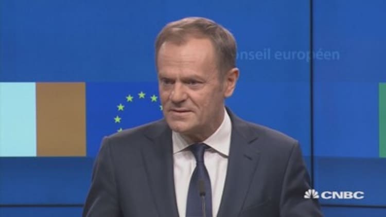 Tusk says 'special place in hell' for Brexiteers with no plan
