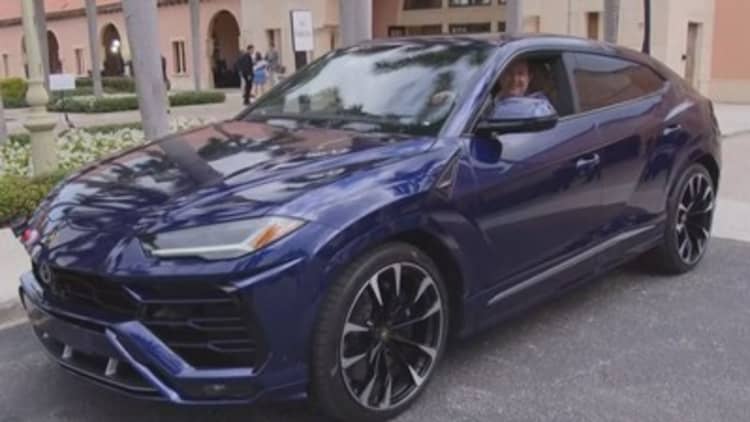 CNBC drives brand new $200,000 Lamborghini SUV