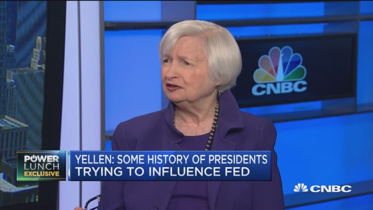 I expect solid US growth in 2019, says former Fed Chair Yellen