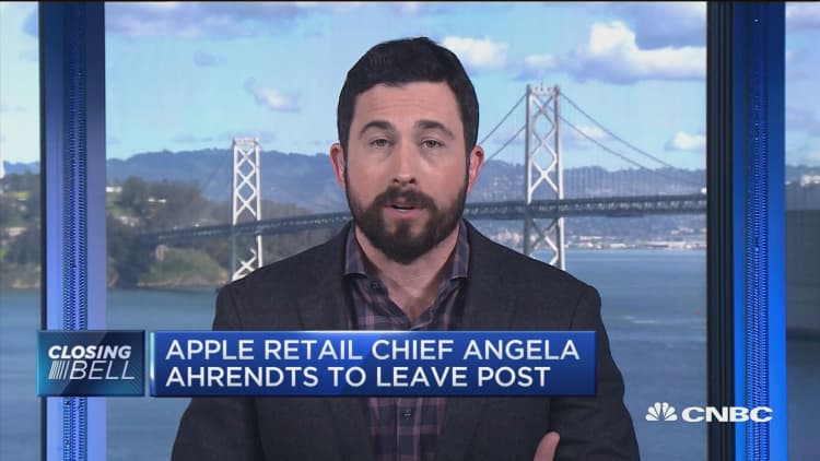 Apple retail chief's departure shakes up leadership structure at tech giant
