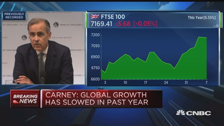 BOE’s Carney: Timing of Brexit agreement, implementation could change