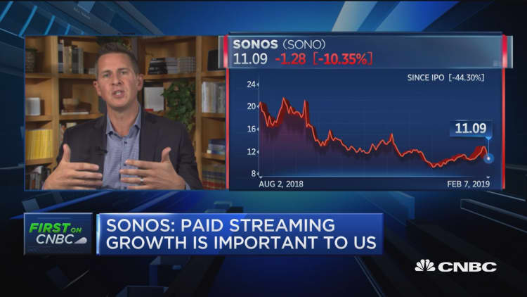 Sonos CEO: We're not shifting manufacturing out of China