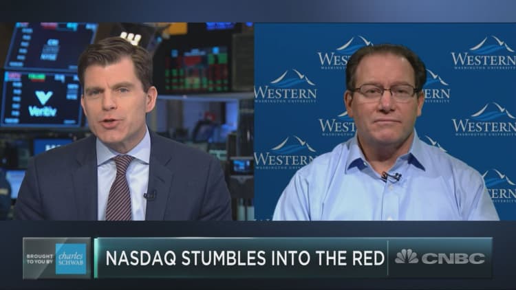 Nasdaq suffers setback, but tech investor Paul Meeks says it's time to start buying
