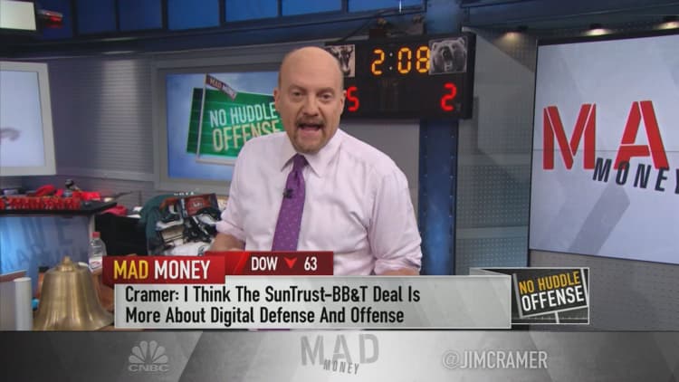 What the Street doesn't get about SunTrust-BB&T merger: Cramer