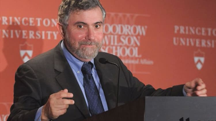 Nobel Prize winning economist Paul Krugman warns a global recession could come this year