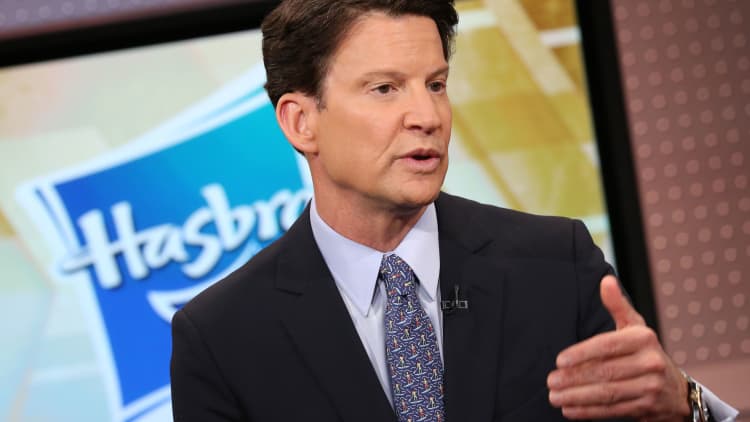 Hasbro CEO: Expect double digit revenue growth for E1 business