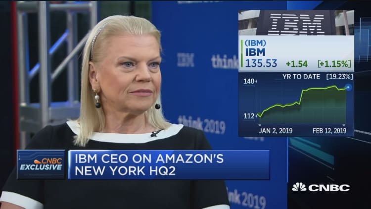 Watch CNBC's full interview with IBM Chairman and CEO Ginni Rometty