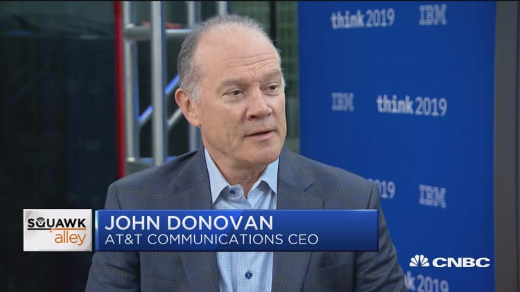 Watch CNBC's Interview with AT&T Communications CEO John Donovan