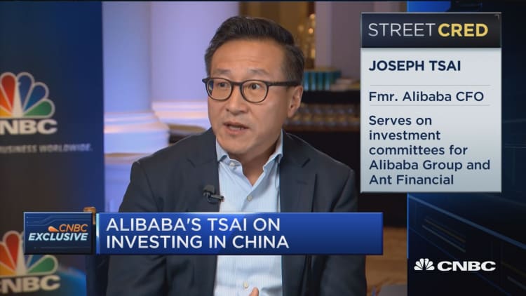 The trade deficit in China will reverse over the long-term, says Alibaba vice chairman