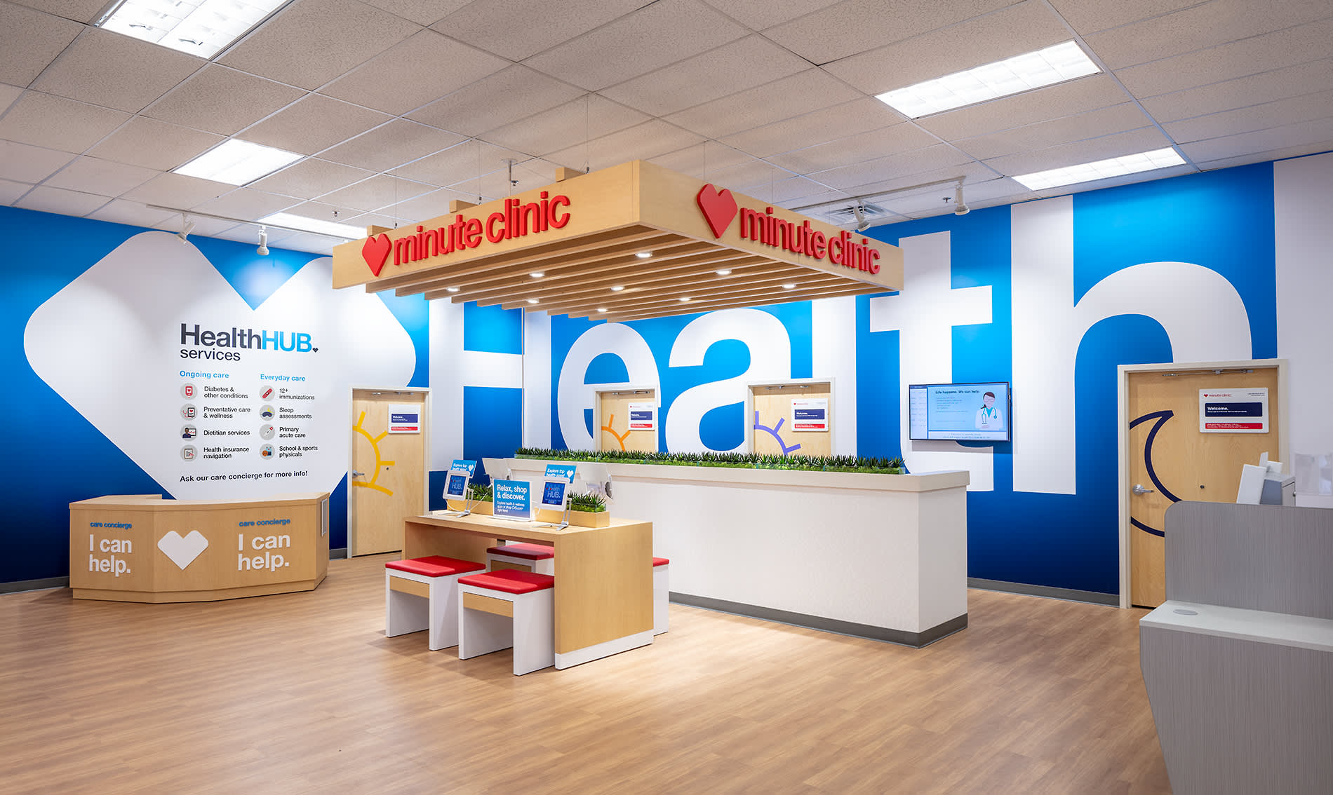 CVS Health shows off new HealthHUB store design