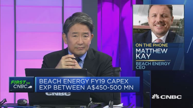 Beach Energy CEO: Trade war hasn't had 'direct impact' on us