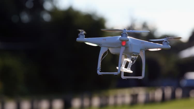This camera is built to detect and take down drones