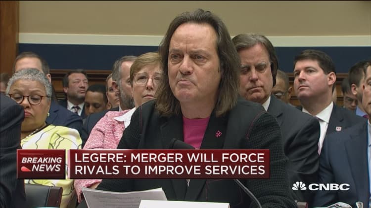 T-Mobile's Legere: Merger will take competition to new levels