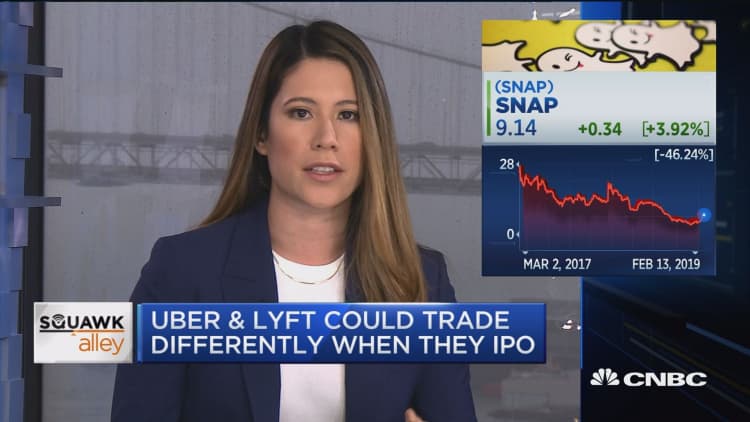 Uber and Lyft both prepare for IPOs this year and could trade very differently