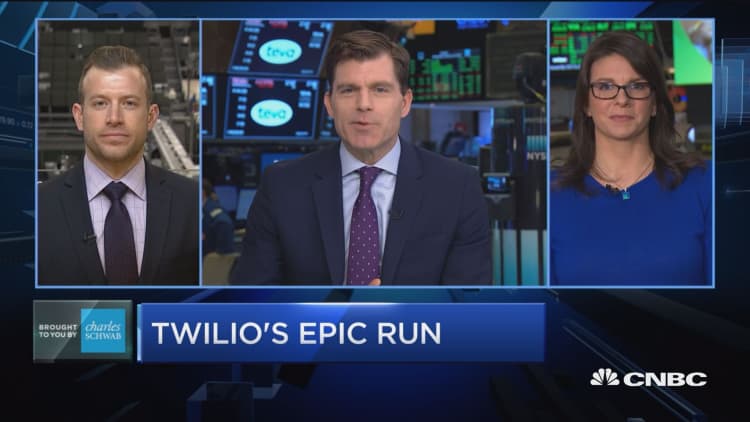 Don't chase Twilio's massive rally here, technician says
